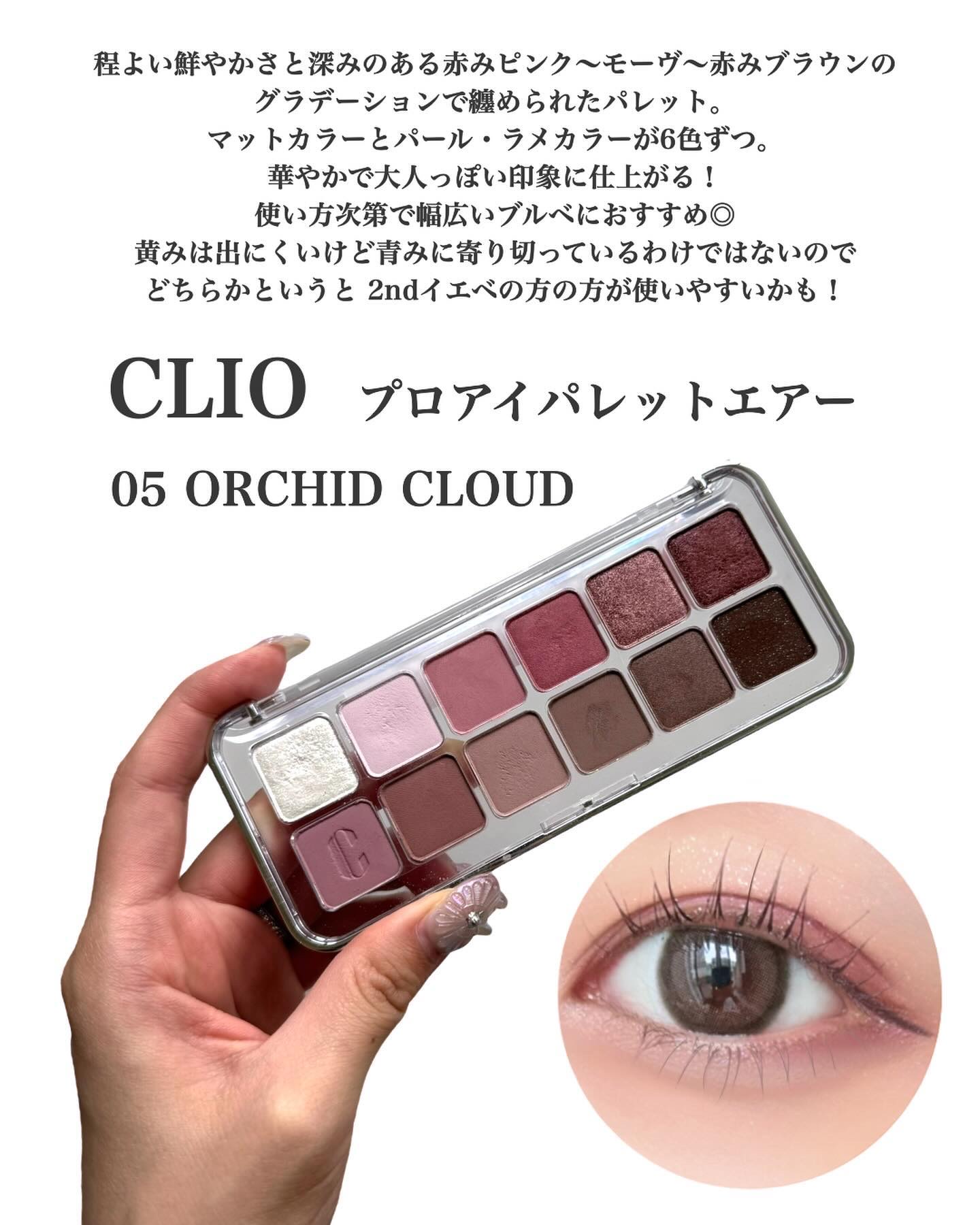 プロ アイ パレット エアー/CLIO/アイシャドウパレットを使ったクチコミ（2枚目）