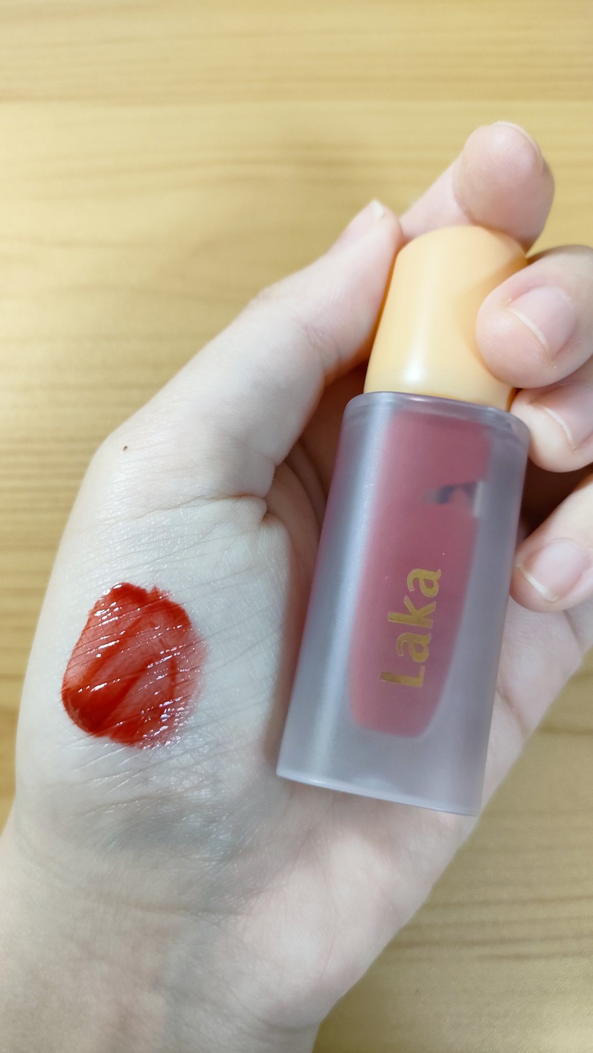 フルーティーグラムティント/Laka/リップティントを使ったクチコミ（2枚目）