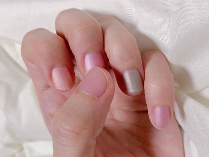 ネイルホリック リミテッドカラー Matte Macaron/ネイルホリック/マニキュアを使ったクチコミ(6枚目)