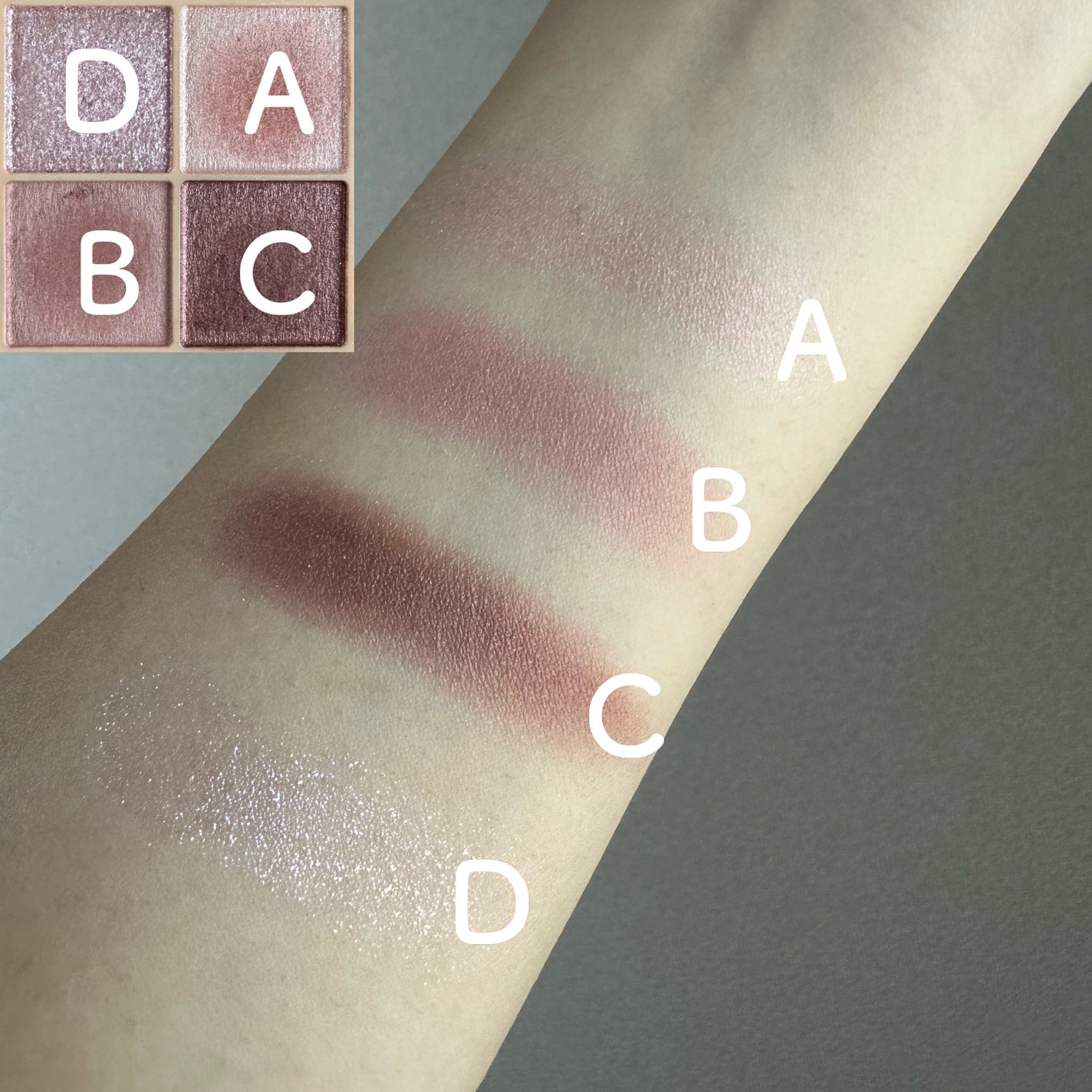 ベージュトーンアイシャドウ/CEZANNE/アイシャドウパレットを使ったクチコミ(3枚目)