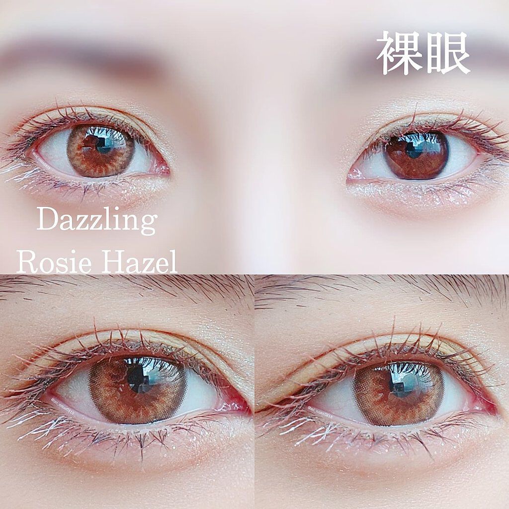 ダズリング3カラーワンデー(Dazzling 3color 1day )/OLOLA/ワンデー(1DAY)カラコンを使ったクチコミ(2枚目)