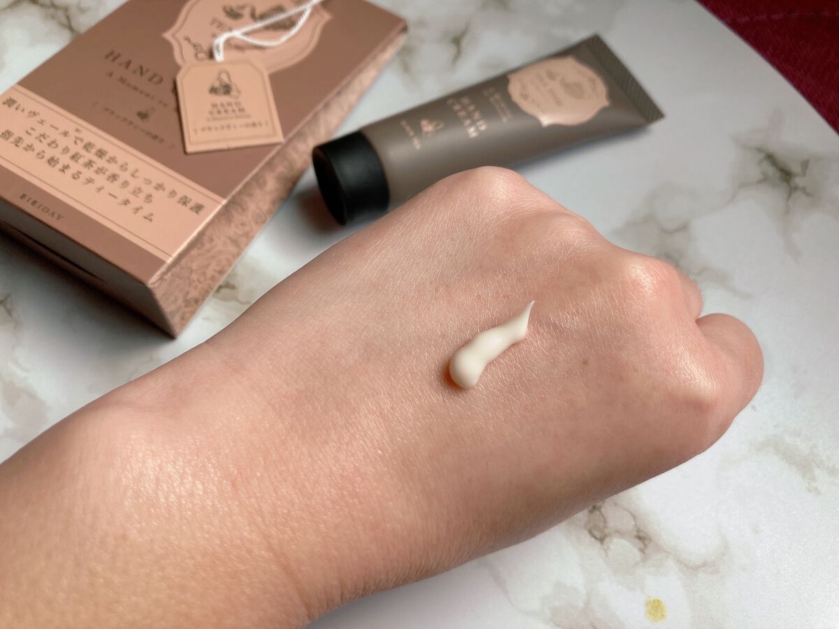 ティータイム ハンドクリーム ブラックティーの香り/BIBIDAY/ハンドクリームを使ったクチコミ（3枚目）