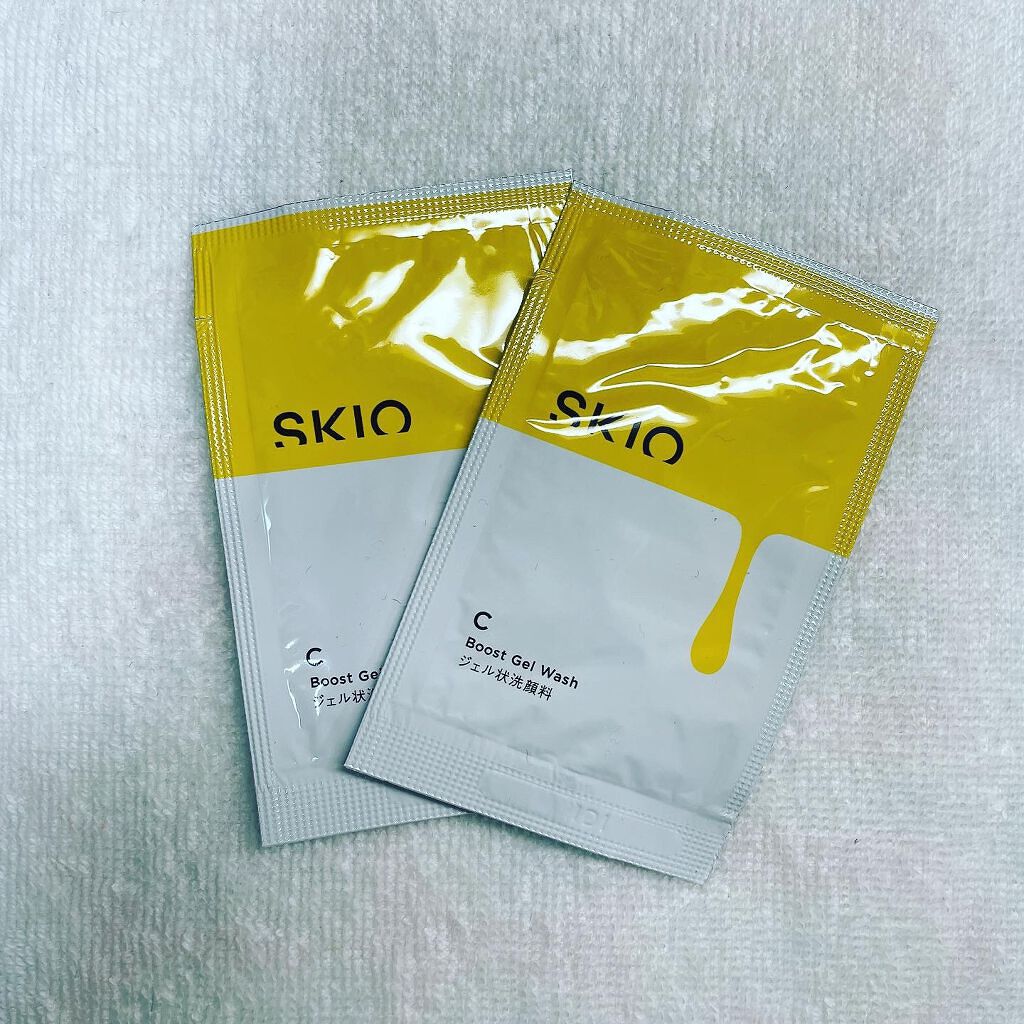 VC ブーストジェルウォッシュ/SKIO/その他洗顔料を使ったクチコミ（2枚目）