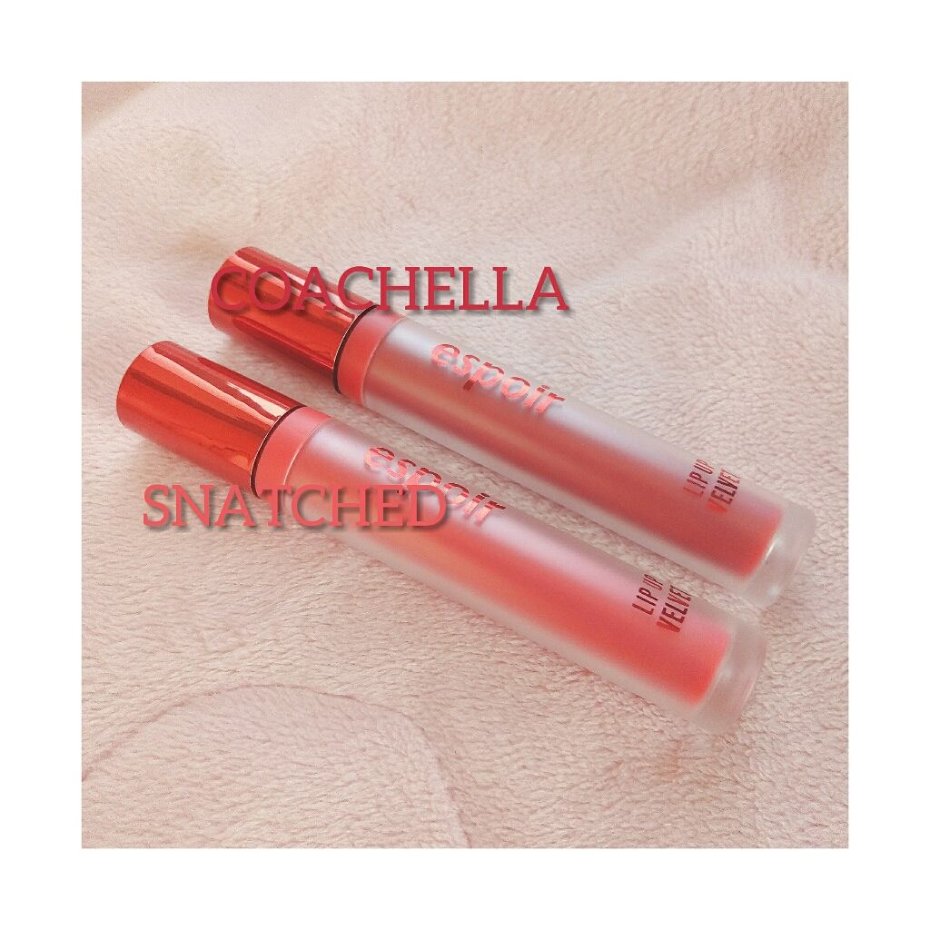 LIP UP VELVET/espoir/口紅を使ったクチコミ（2枚目）