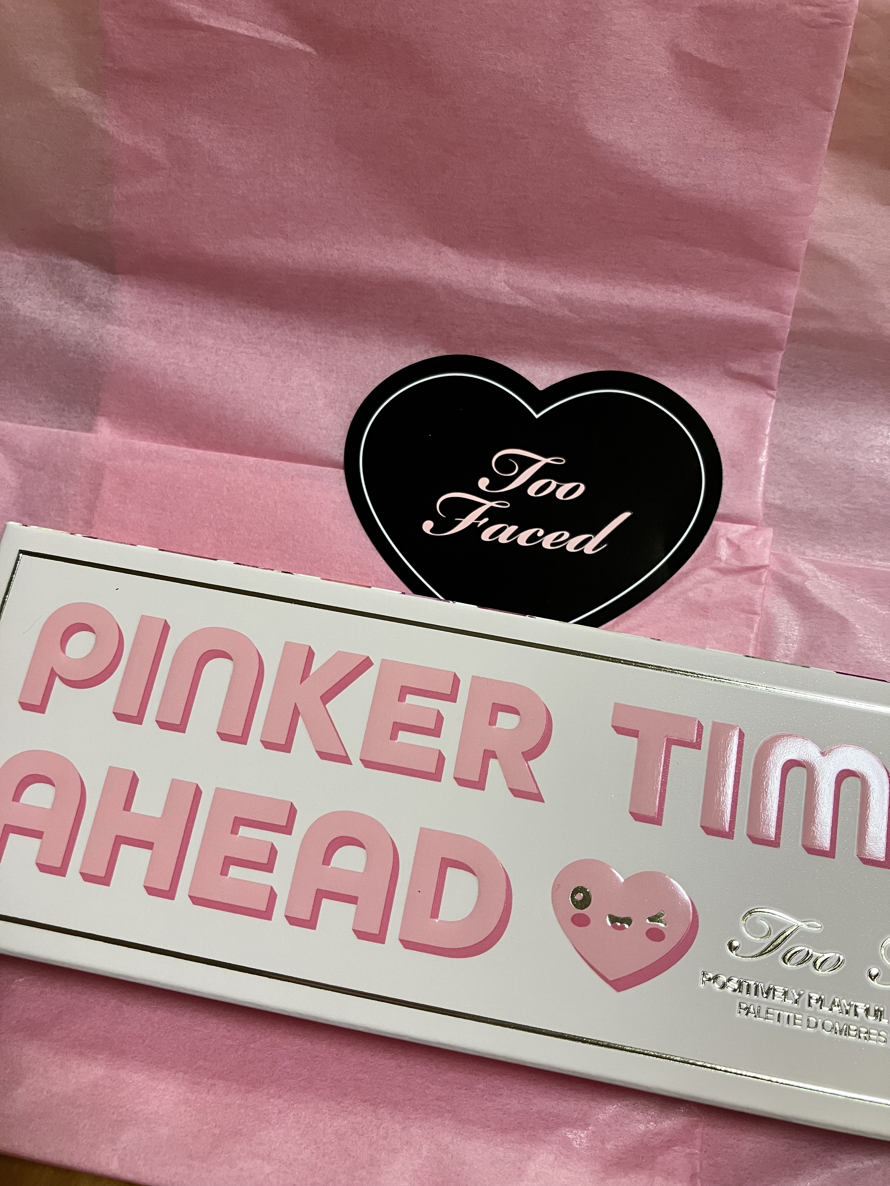 ピンカー タイムズ アヘッド アイシャドウ パレット/Too Faced/アイシャドウパレットを使ったクチコミ（1枚目）