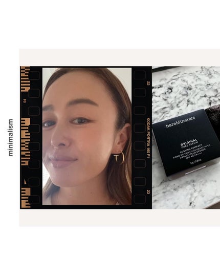 オリジナル ピュア セラム カバーアップ クッション/bareMinerals/クッションファンデーションを使ったクチコミ(2枚目)