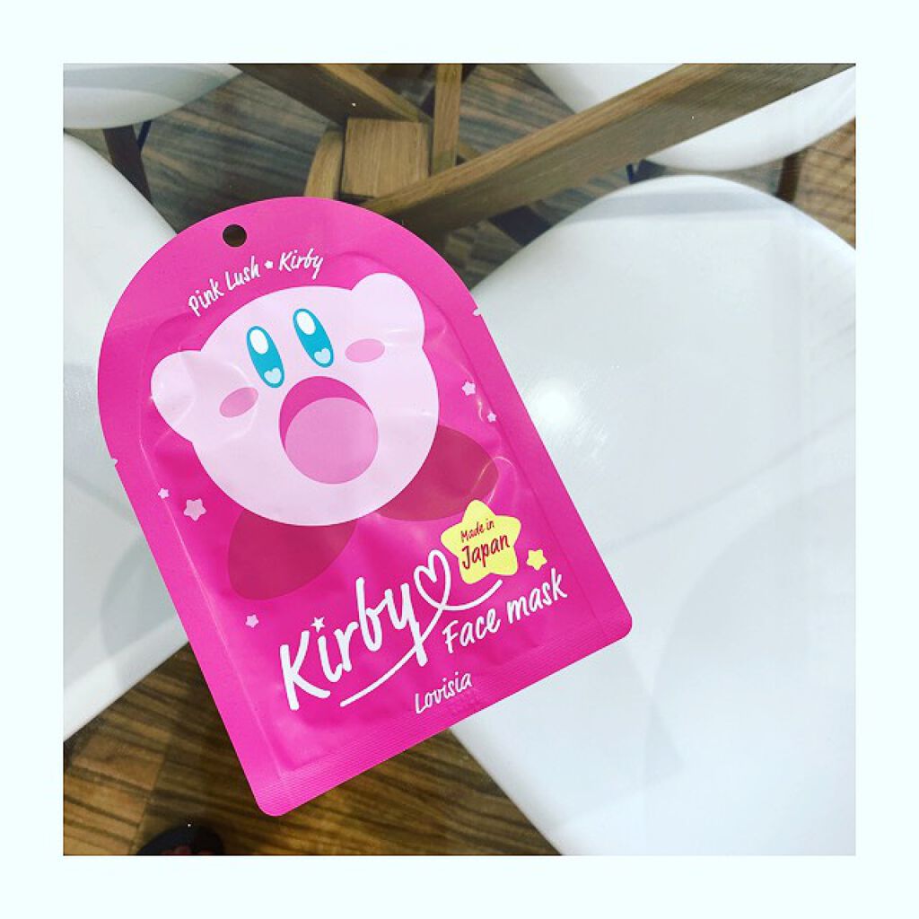 星のカービィフェイスマスク/ラヴィジア/シートマスク・パックを使ったクチコミ（1枚目）