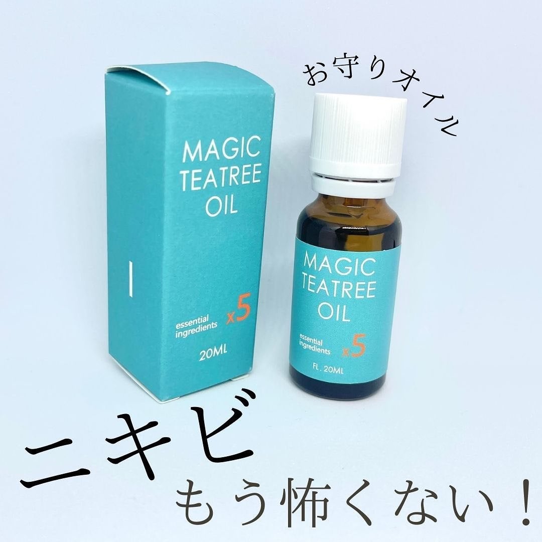 マジックティーツリーオイル/ブラン/フェイスオイルを使ったクチコミ(1枚目)