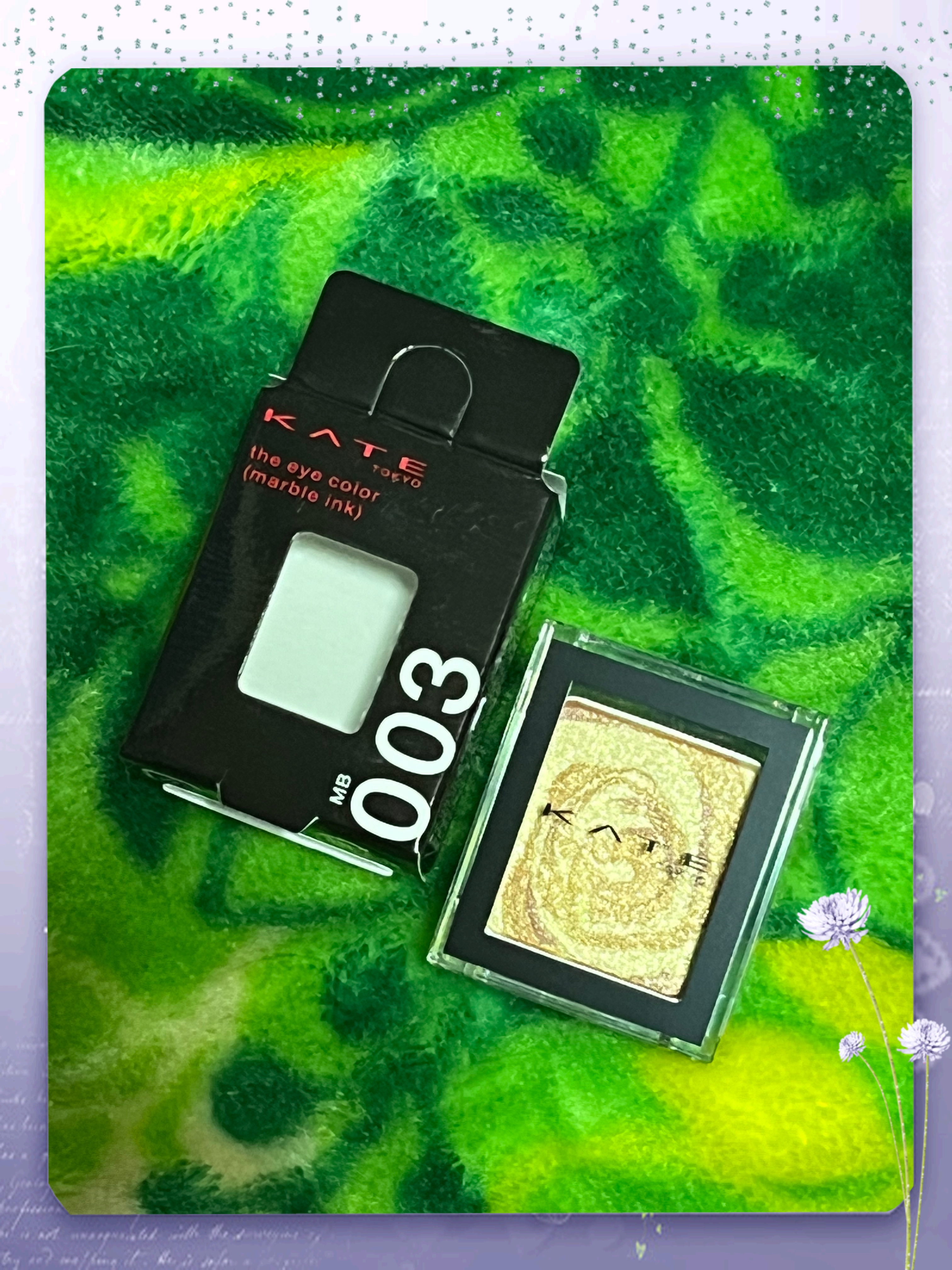 ザ アイカラー(マーブルインク)/KATE/単色アイシャドウを使ったクチコミ（2枚目）