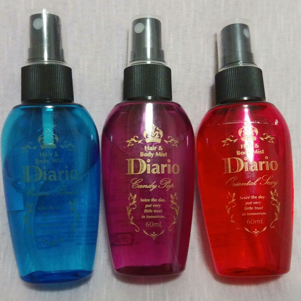 CarpeDiem ヘア＆ボディミスト Marine Breeze/ディアリオ/香水(その他)を使ったクチコミ（1枚目）