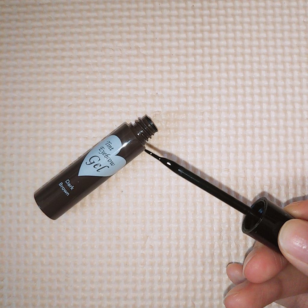 眉ティントジェル/DAISO/眉ティントを使ったクチコミ(3枚目)
