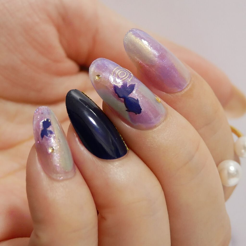 ネイルシール/セリア/ネイルシールを使ったクチコミ(2枚目)