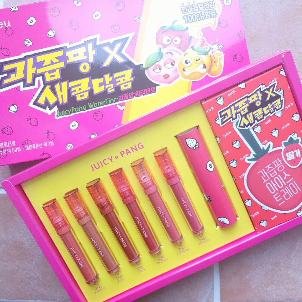 アピュー ジューシーパン ウォーターティント/A’pieu/リップティントを使ったクチコミ（1枚目）