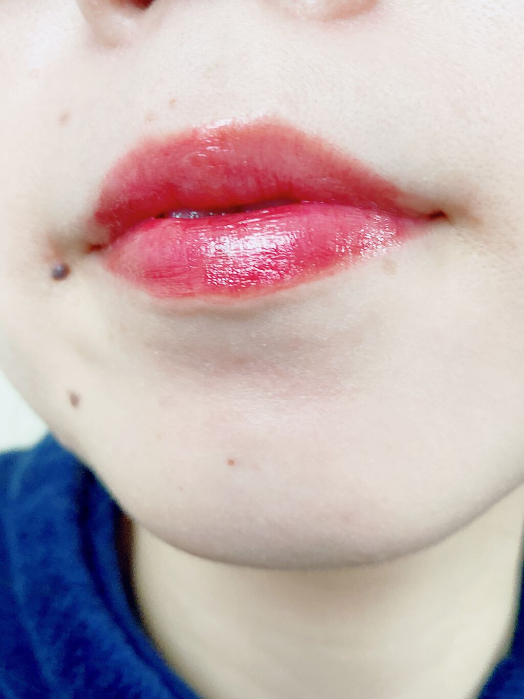 ウォータリーティントリップ/CEZANNE/リップティントを使ったクチコミ（3枚目）