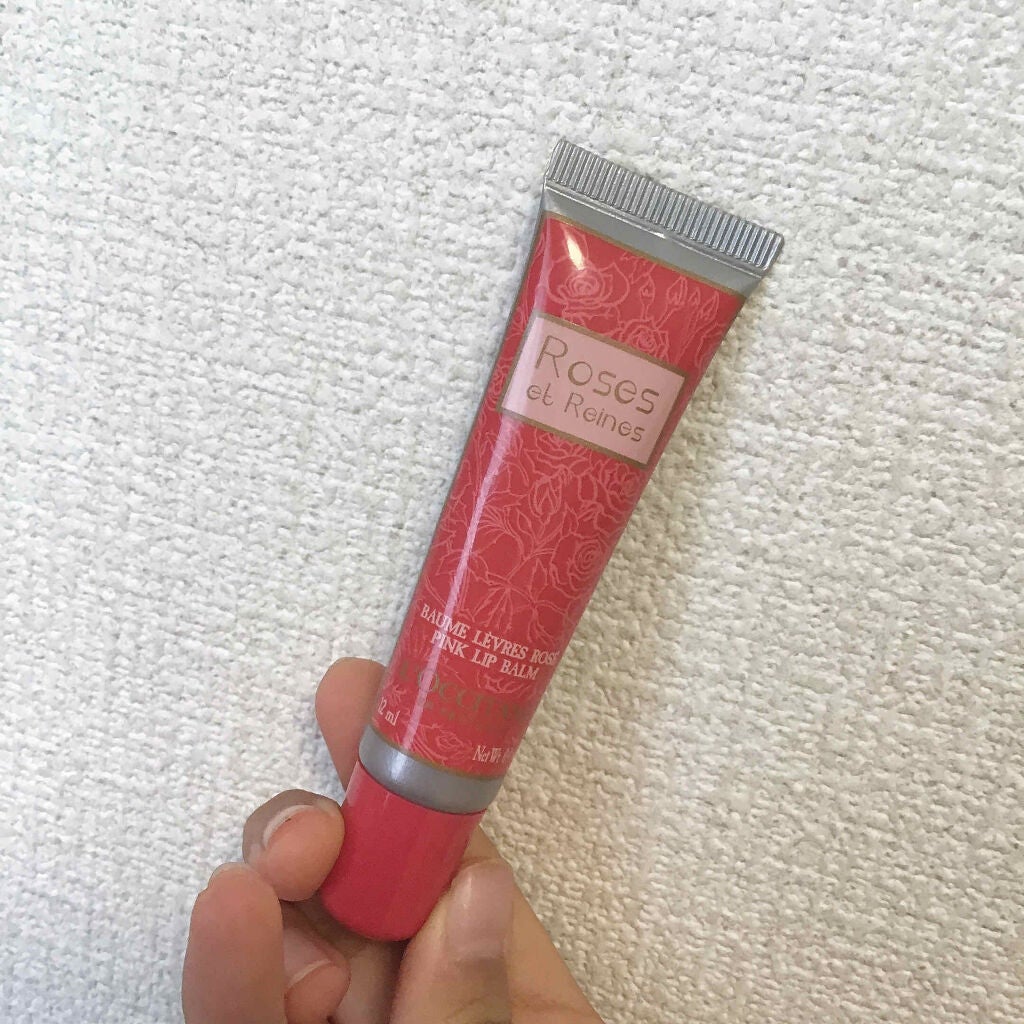 ローズ リップバーム/L'OCCITANE/リップケアを使ったクチコミ(4枚目)