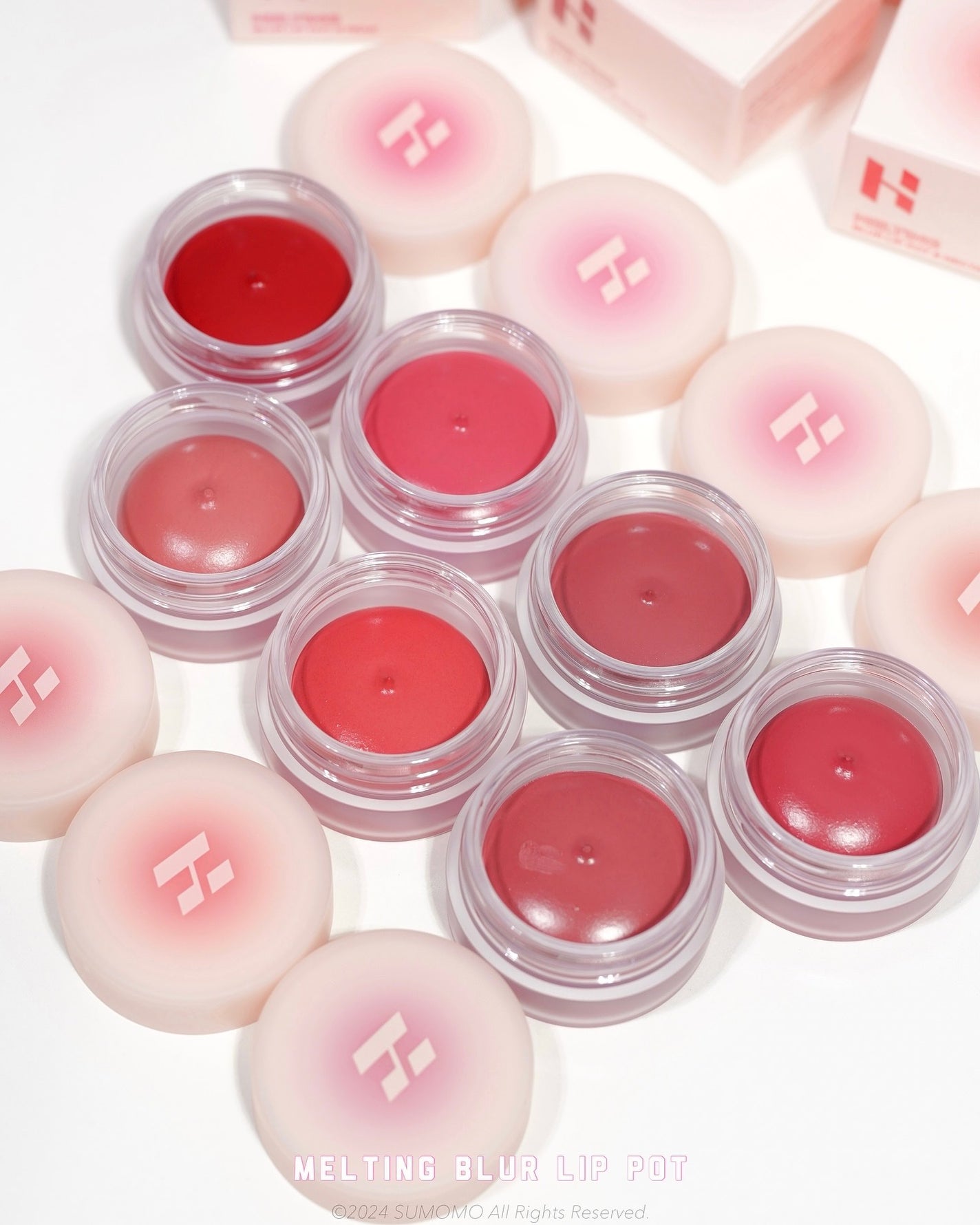 メルティングブラーリップポット/HOLIKA HOLIKA/口紅を使ったクチコミ(3枚目)