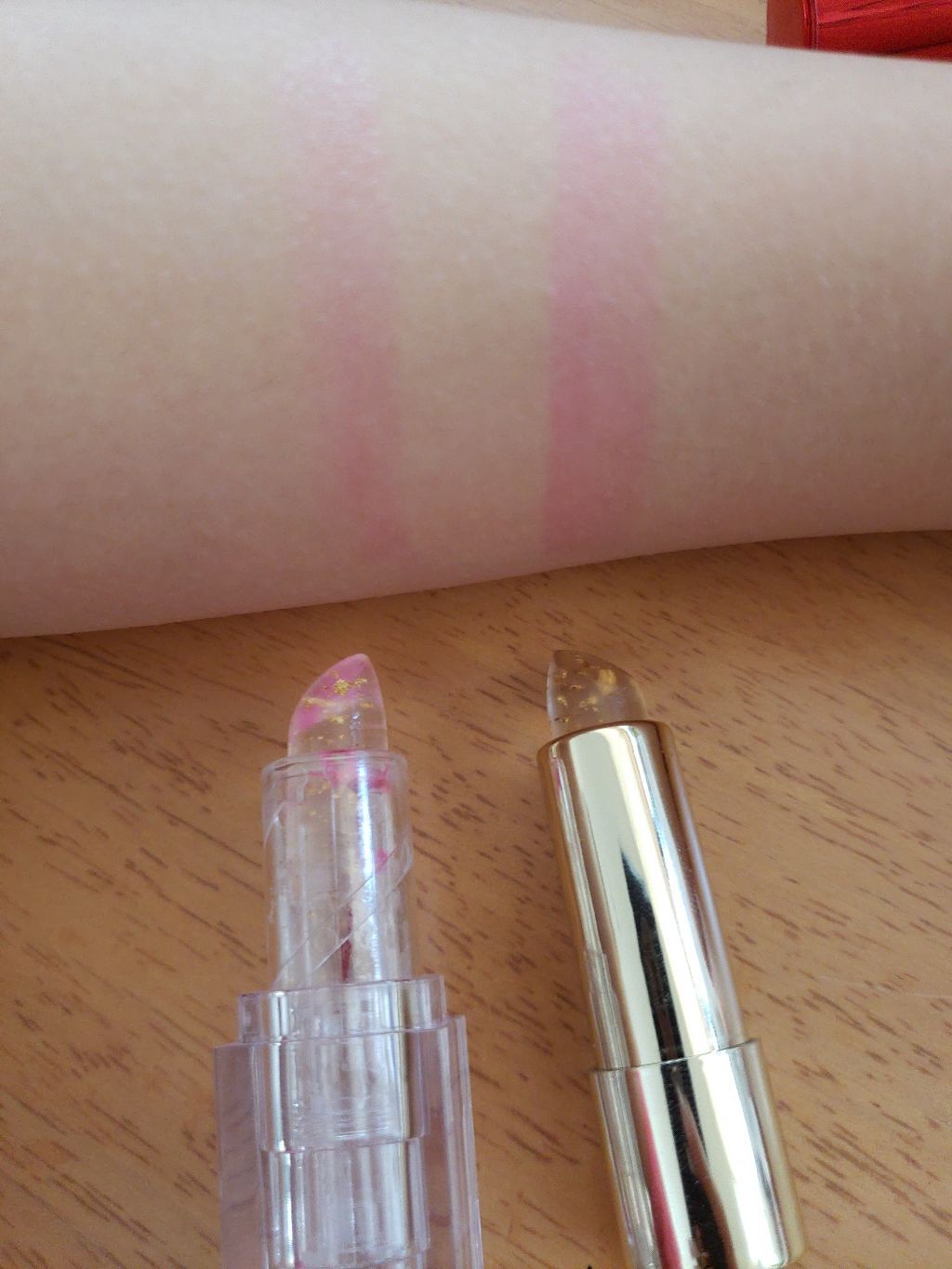 フラワーリップスティック/Kailijumei/口紅を使ったクチコミ（2枚目）