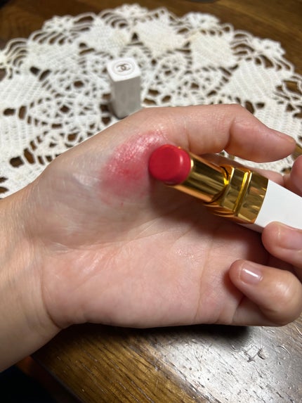 シャネル ルージュ ココ ボーム/CHANEL/口紅を使ったクチコミ(2枚目)