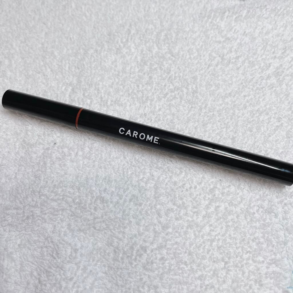 ウォータープルーフ リキッドアイライナー/CAROME./リキッドアイライナーを使ったクチコミ(2枚目)
