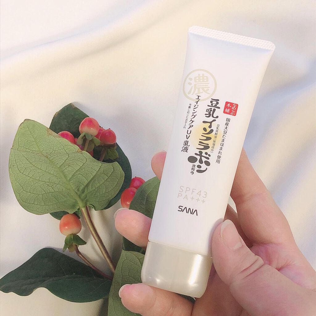 リンクルUV乳液/なめらか本舗/日焼け止めミルクを使ったクチコミ（1枚目）