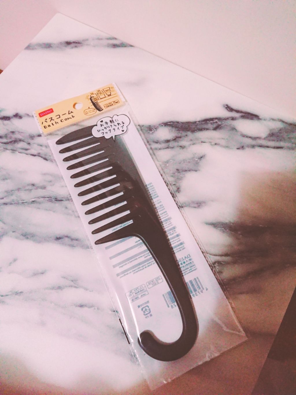 バスコーム/DAISO/ヘアコームを使ったクチコミ（1枚目）