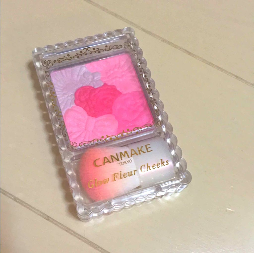 グロウフルールチークス/キャンメイク/パウダーチークを使ったクチコミ(1枚目)