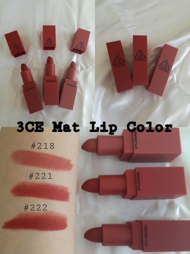 [MATTE] 3CE LIP COLOR/3CE/口紅を使ったクチコミ（1枚目）