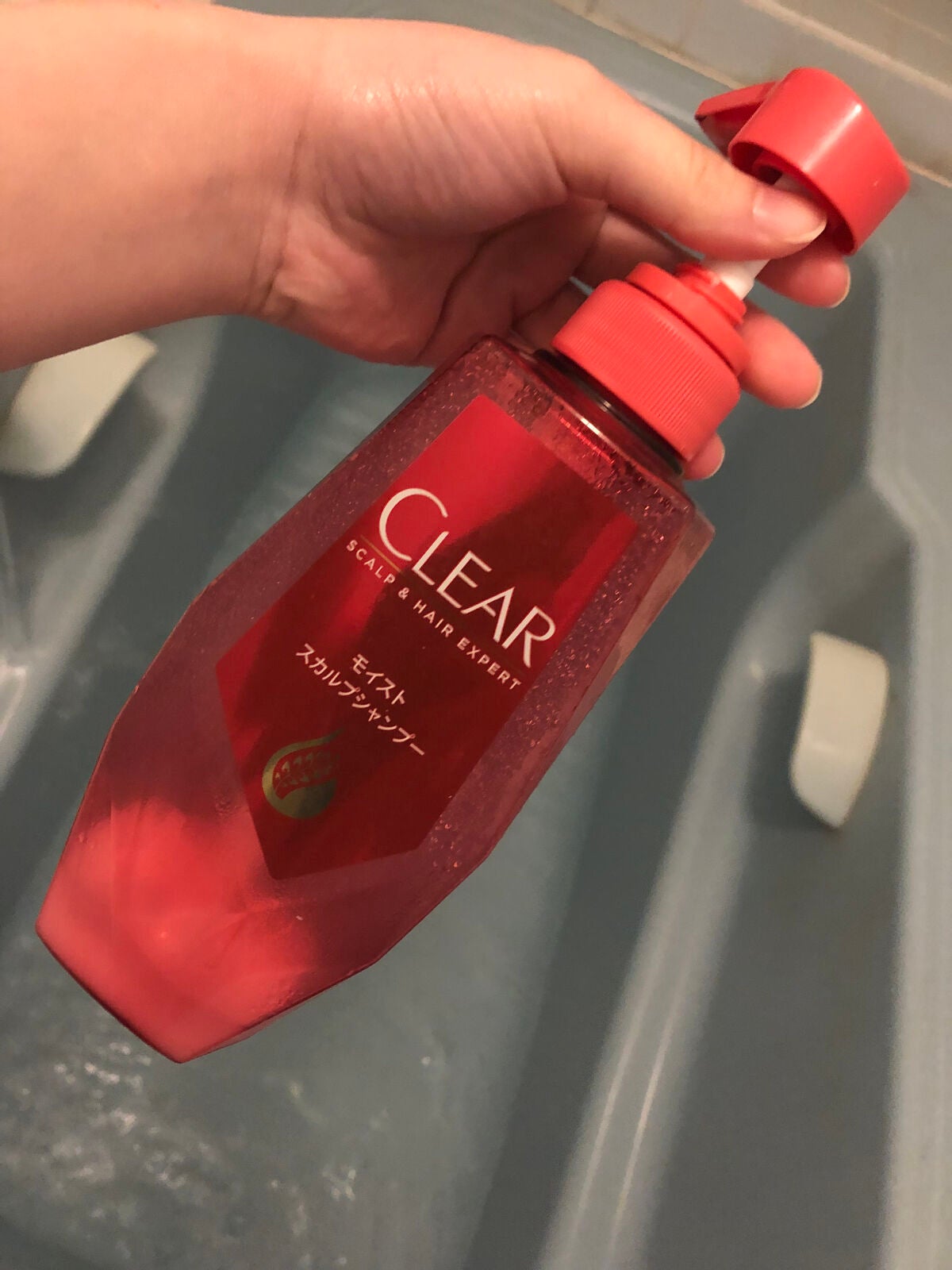 クリア スカルプ&ヘアーエキスパート モイスト/ユニリーバ・ジャパン/市販シャンプーを使ったクチコミ(1枚目)