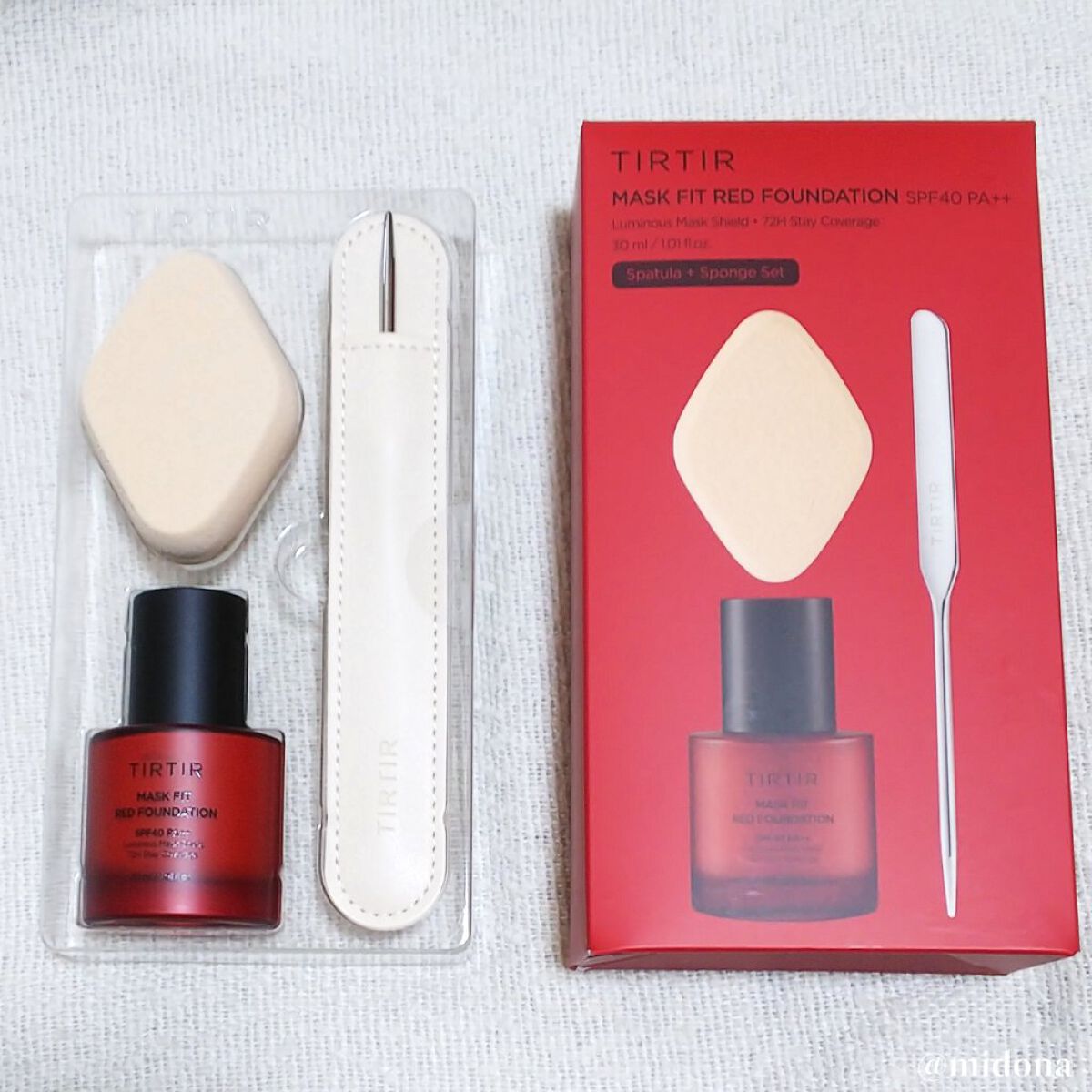 マスクフィットレッドファンデーション/TIRTIR(ティルティル)/リキッドファンデーションを使ったクチコミ（2枚目）