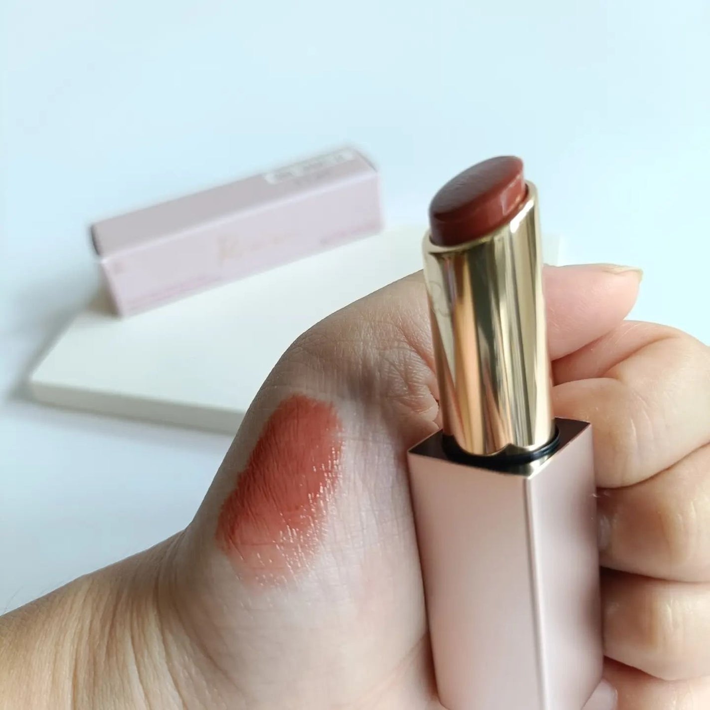 リリミュウ バタールージュ/Ririmew/口紅を使ったクチコミ(2枚目)