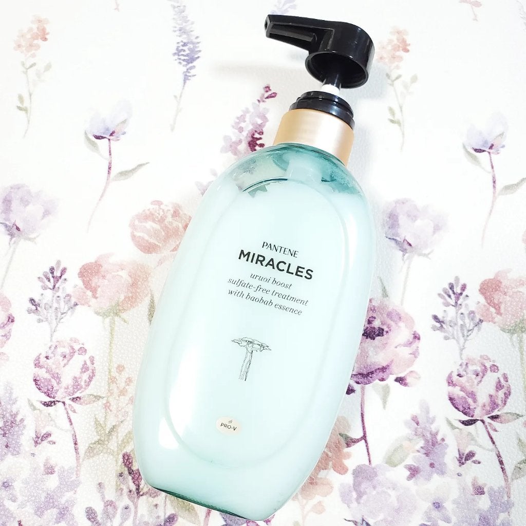 ミラクルズ うるおいブースト シャンプー/トリートメント/パンテーン/市販シャンプーを使ったクチコミ(4枚目)