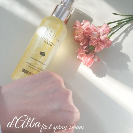 ダルバ ホワイトトリュフファーストスプレーセラム/ダルバ/ミスト状化粧水を使ったクチコミ(6枚目)