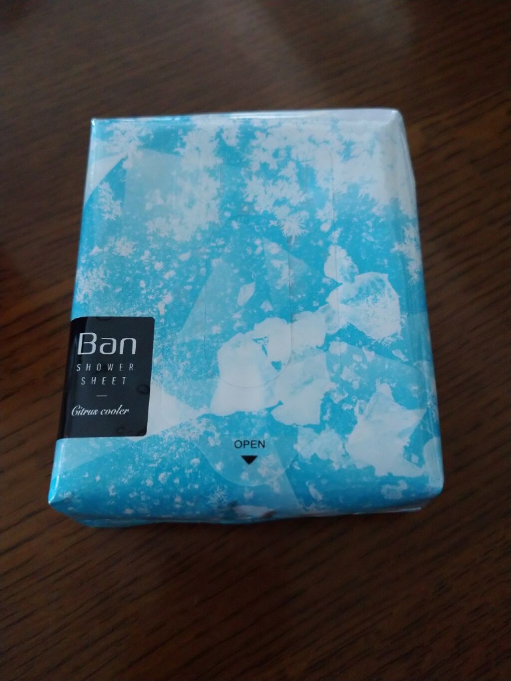 爽感さっぱりシャワーシート クールタイプ/Ban/ボディシートを使ったクチコミ（1枚目）