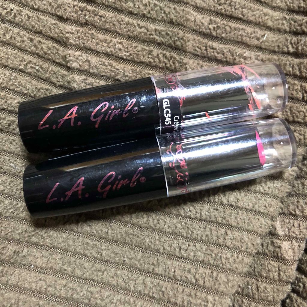 ラグジュアリークリームリップスティック/L.A.Girl/口紅を使ったクチコミ（1枚目）
