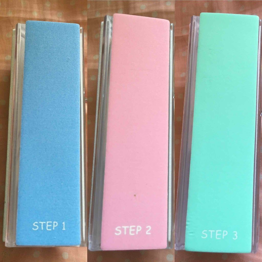 3ステップつめみがき/DAISO/ネイル用品を使ったクチコミ（3枚目）