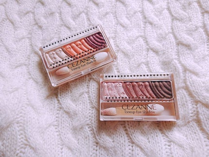 トーンアップアイシャドウ/CEZANNE/アイシャドウパレットを使ったクチコミ(1枚目)
