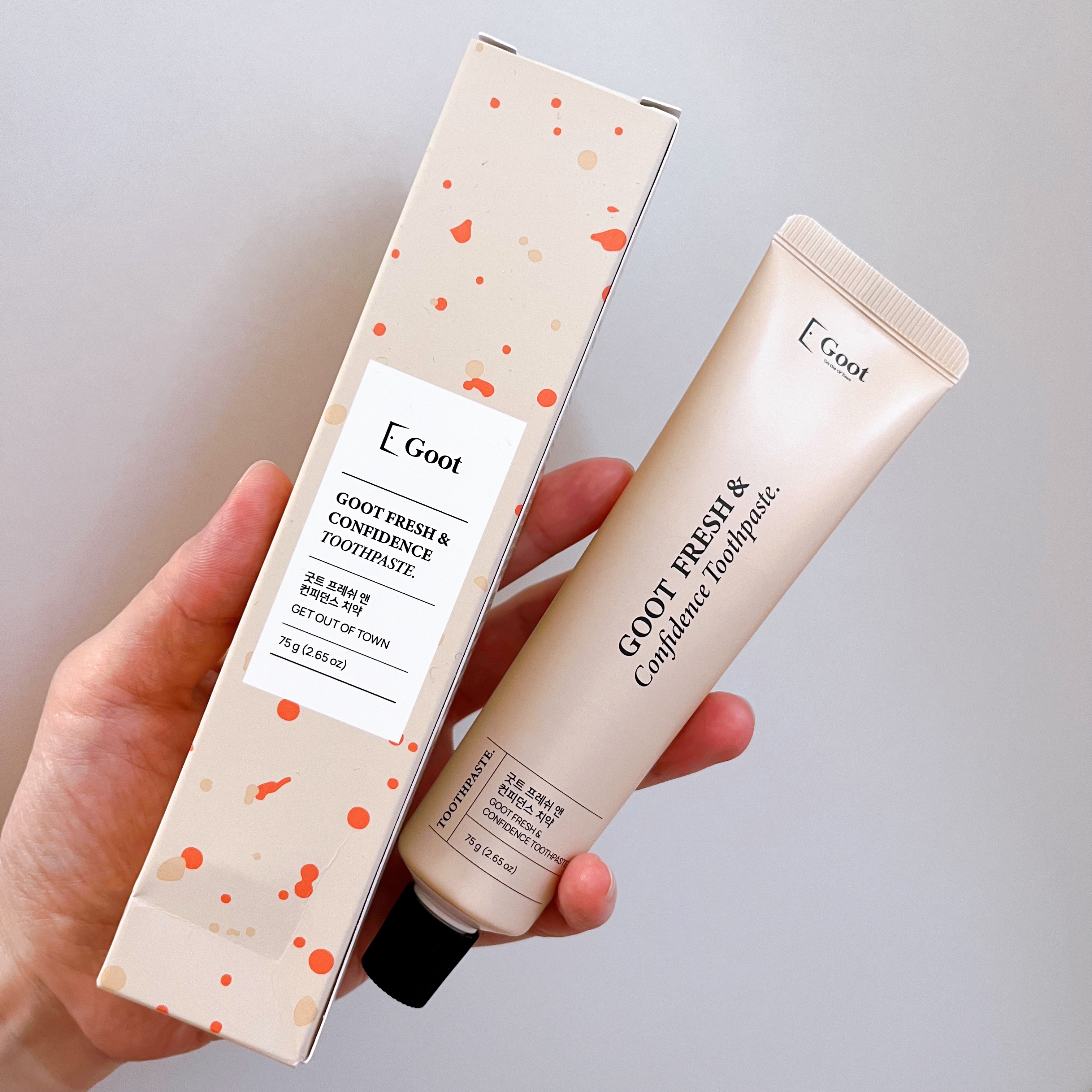 FRESH & Confidence歯磨き粉/Goot/歯磨き粉を使ったクチコミ（1枚目）