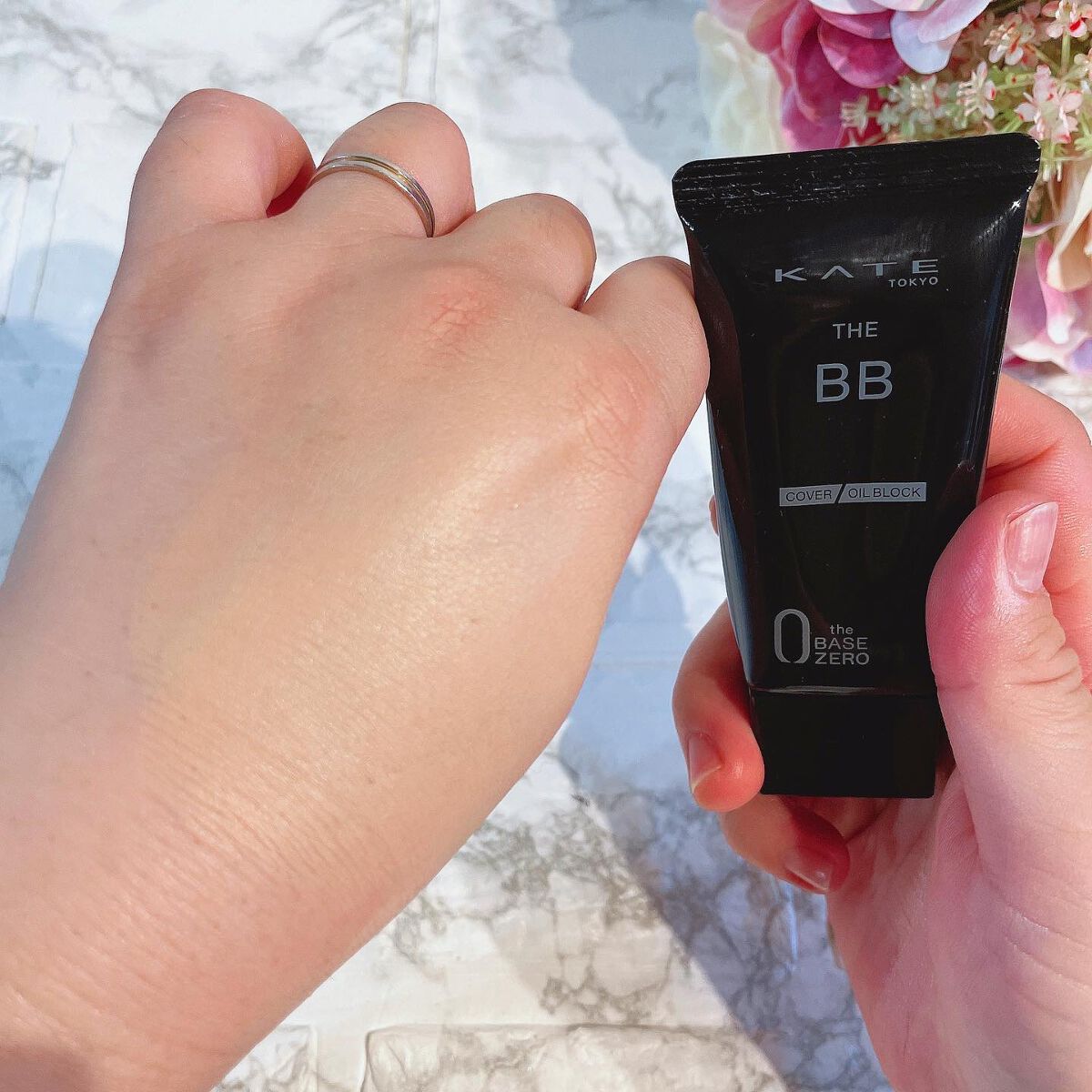 ザBB(カバー&オイルブロック) /KATE/BBクリームを使ったクチコミ(4枚目)
