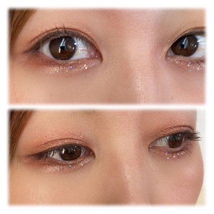 グリッターイルミネーションライナー/CipiCipi/リキッドアイライナーを使ったクチコミ(7枚目)