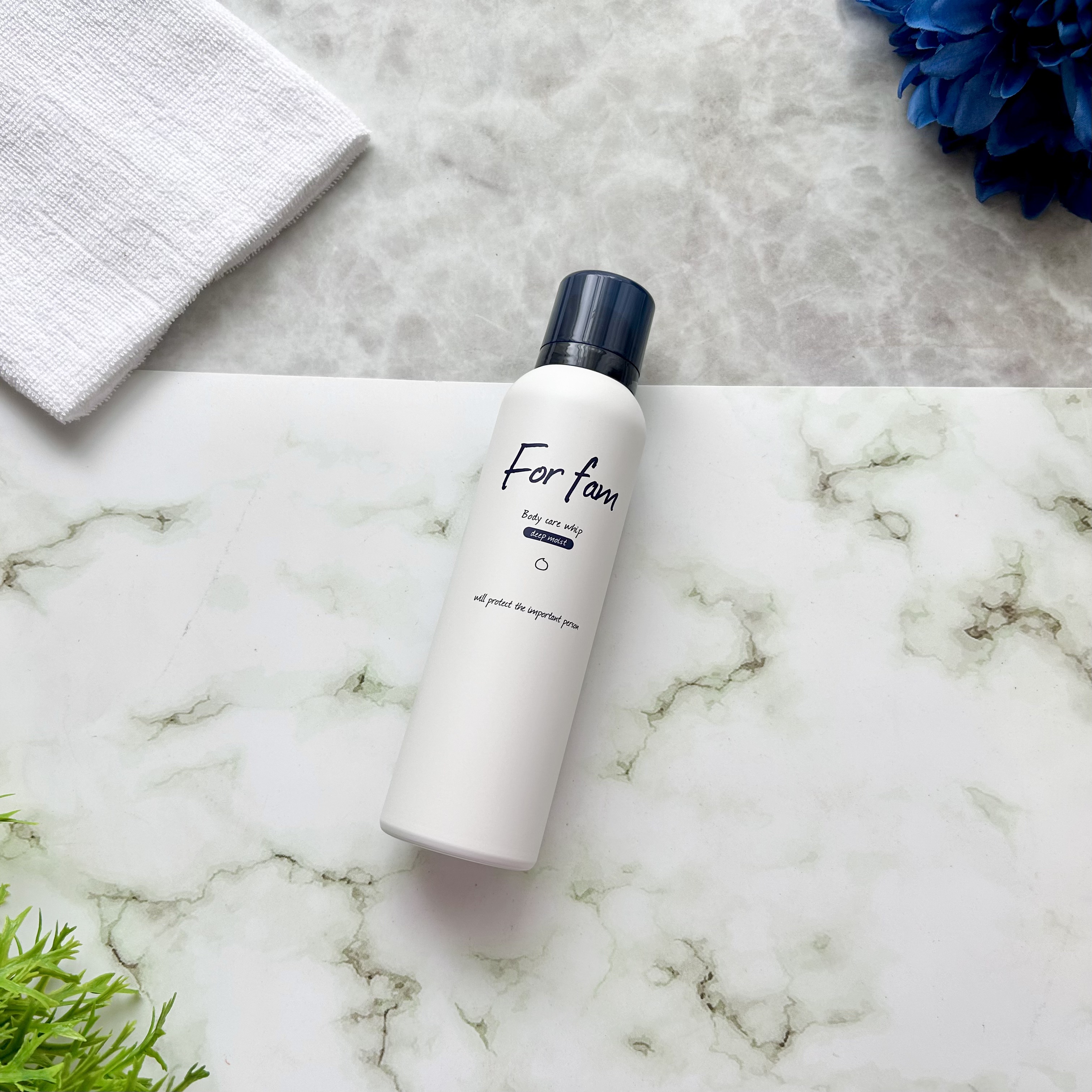 フォーファム　全身保湿ケアホイップ　ディープモイスト/For fam/ボディクリームを使ったクチコミ（1枚目）