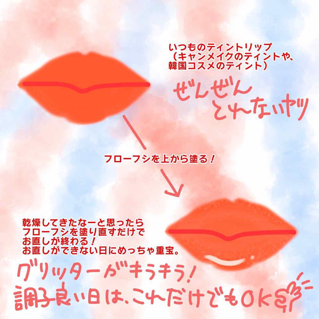 38°C / 99°F リップトリートメント (リップ美容液)/UZU BY FLOWFUSHI/リップケアを使ったクチコミ(2枚目)