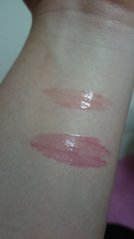 ジェルグロスリップ/CEZANNE/リップグロスを使ったクチコミ(2枚目)