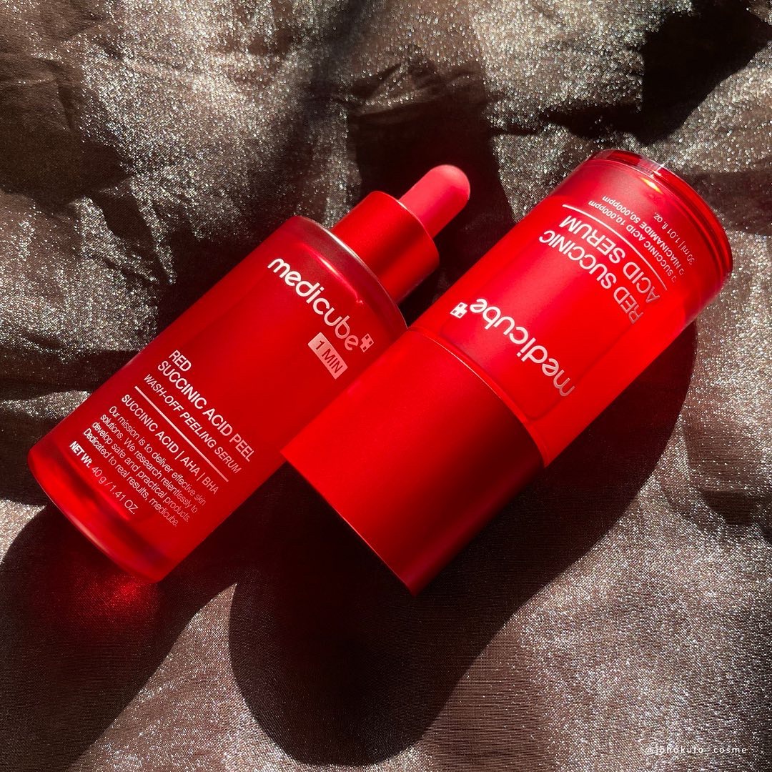 レッドアクネピーリングセラム/MEDICUBE/美容液を使ったクチコミ（1枚目）