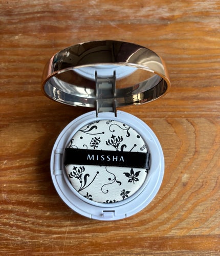 M クッション ファンデーション(モイスチャー)/MISSHA/クッションファンデーションを使ったクチコミ(2枚目)