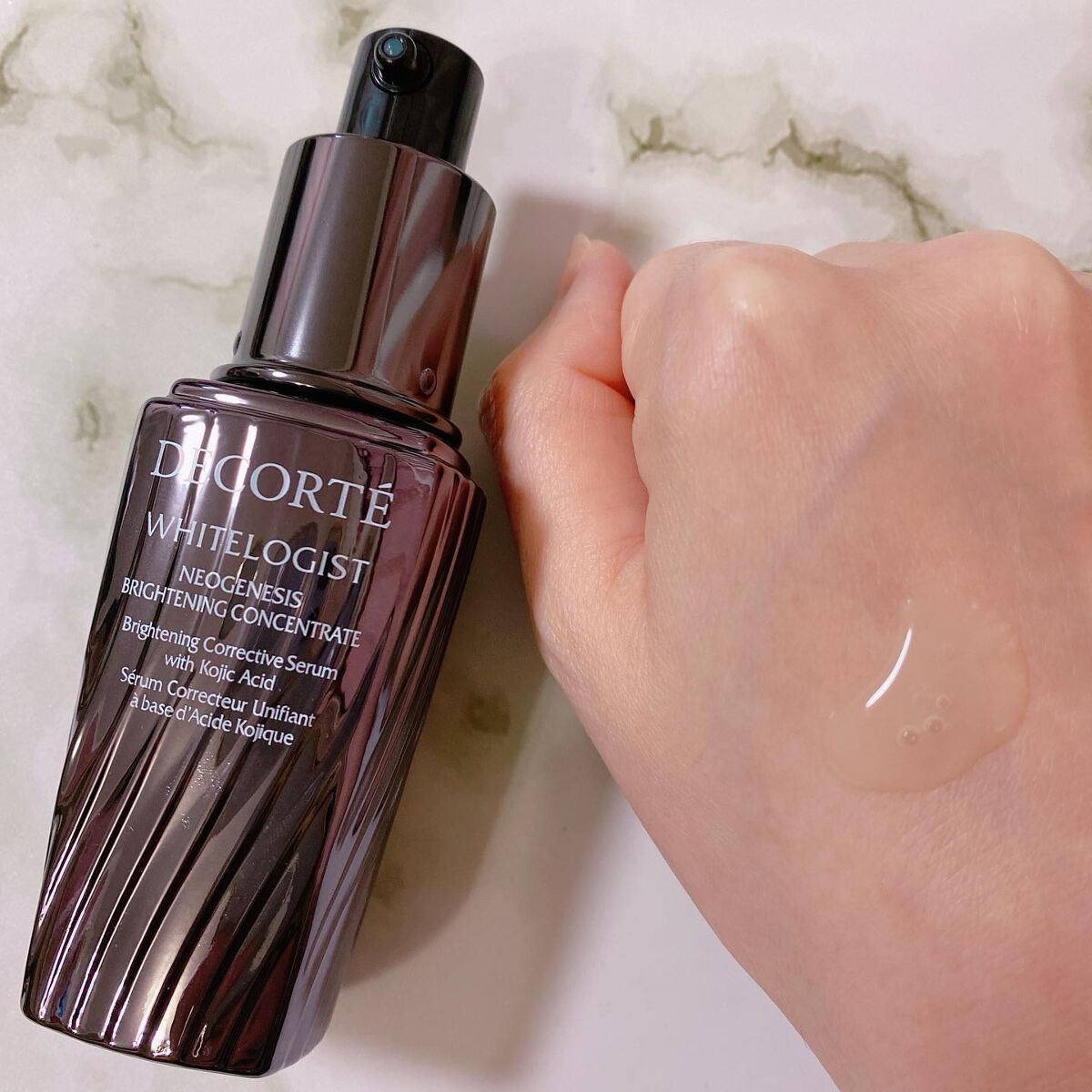 ホワイトロジスト ネオジェネシス ブライトニング コンセントレイト/DECORTÉ/美容液を使ったクチコミ(3枚目)
