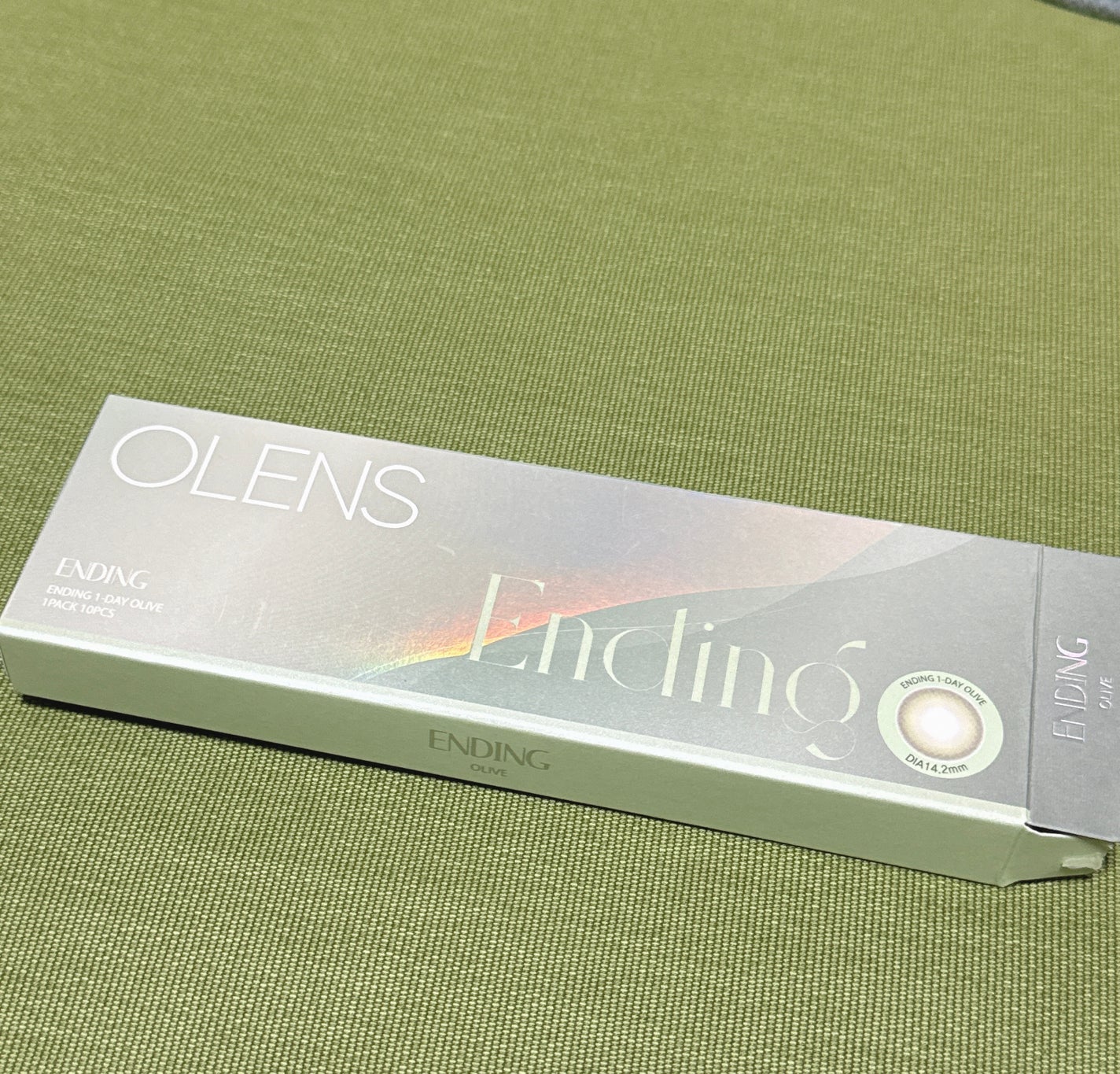 Ending 1day/OLENS/ワンデー(1DAY)カラコンを使ったクチコミ(2枚目)