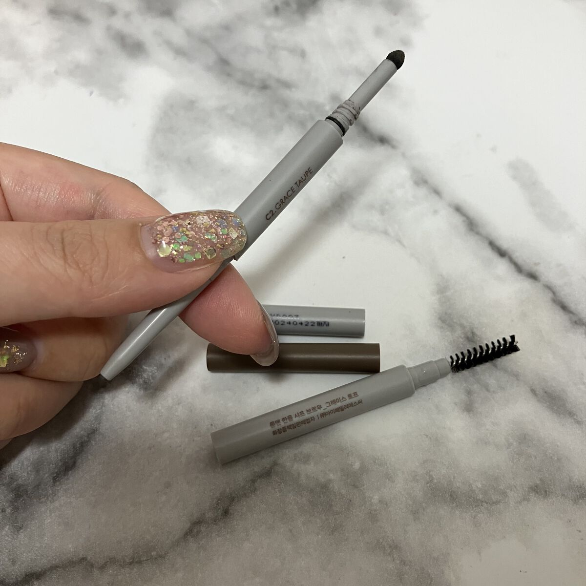 HAN ALL SHARP BROW C2 GRACE TAUPE/rom&nd/アイブロウペンシルを使ったクチコミ（1枚目）