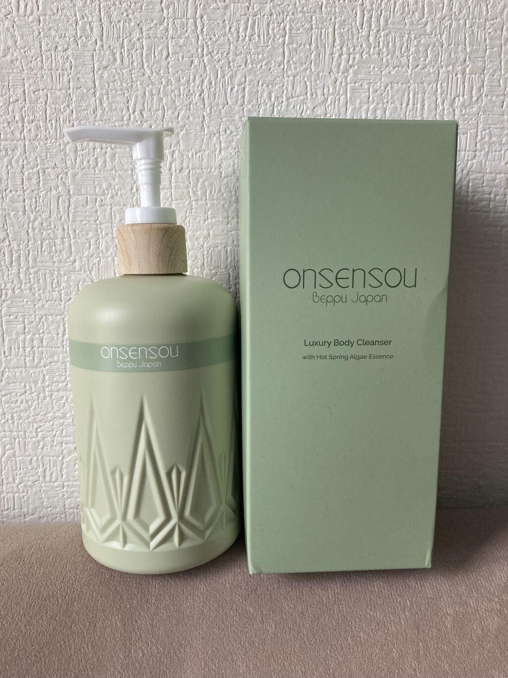 温泉藻配合ボディクレンザー/ONSENSOU/ボディソープを使ったクチコミ（1枚目）