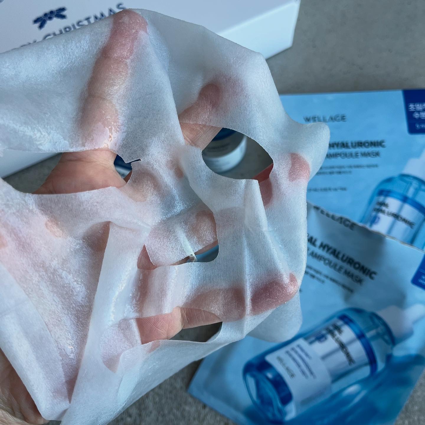 リアルヒアルロニックブルーアンプル 100/Wellage/美容液を使ったクチコミ（3枚目）