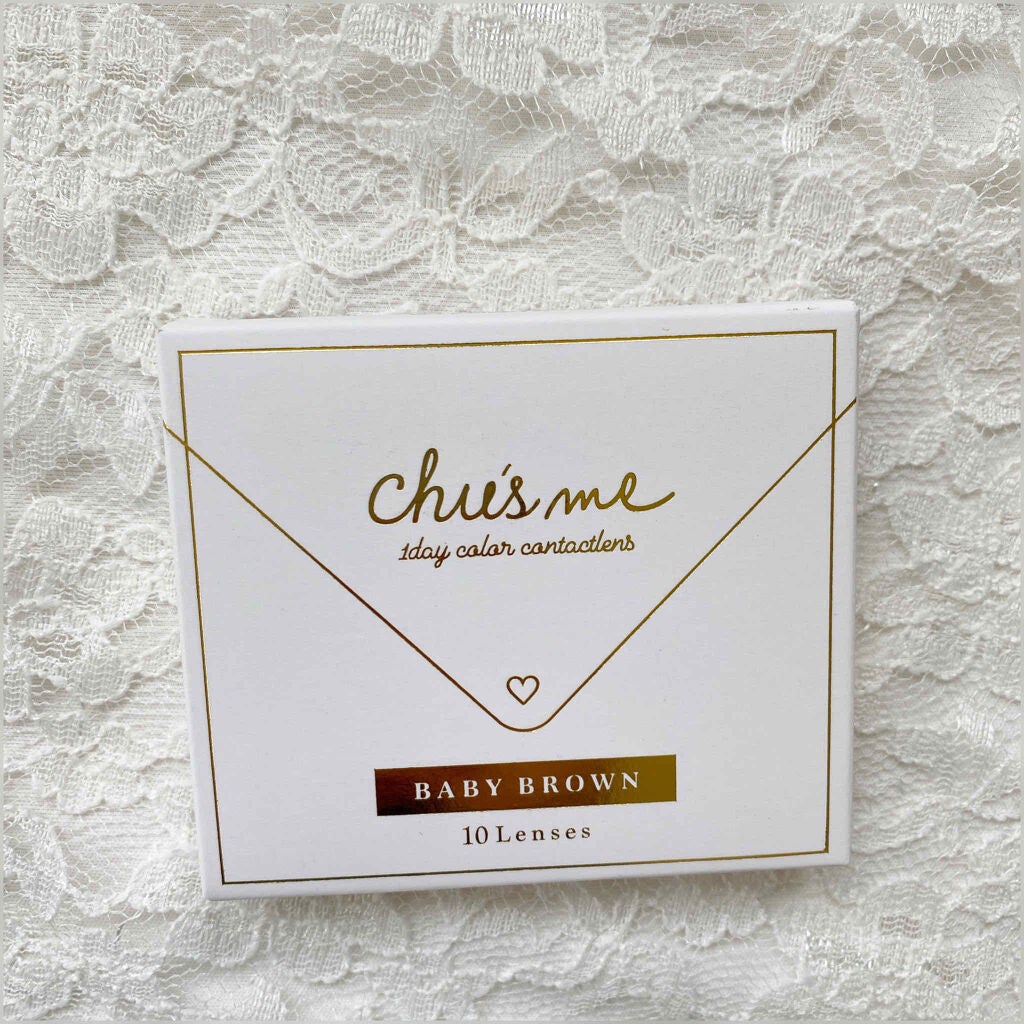 Chu's me 1day/Chu's me/ワンデー(1DAY)カラコンを使ったクチコミ(3枚目)